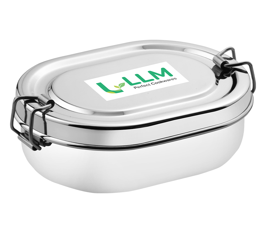 Silver Lunch Box